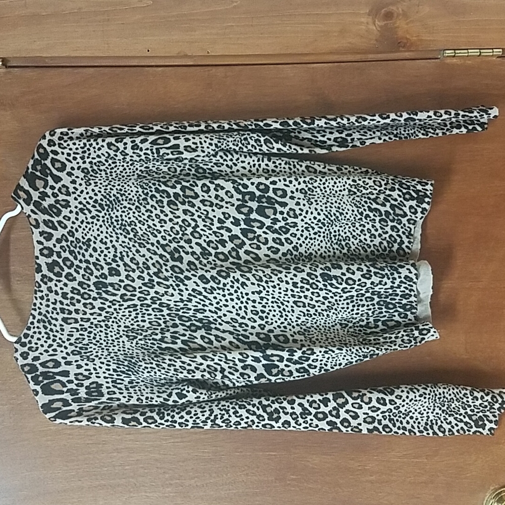 Leopard print Cardigan - Picture 3 of 3